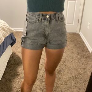 Gray Urban Outfitters Denim Shorts